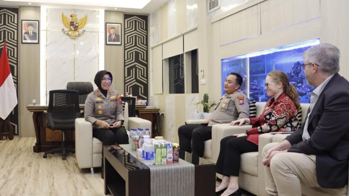 Konsulat Jenderal Australia di Surabaya Beri Apresiasi dan Sanjung Kinerja Polres Tanjungperak