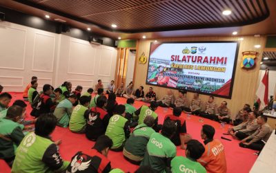 Kapolres Lamongan Ajak Driver Online Jadi Mitra Strategis Jaga Kamtibmas